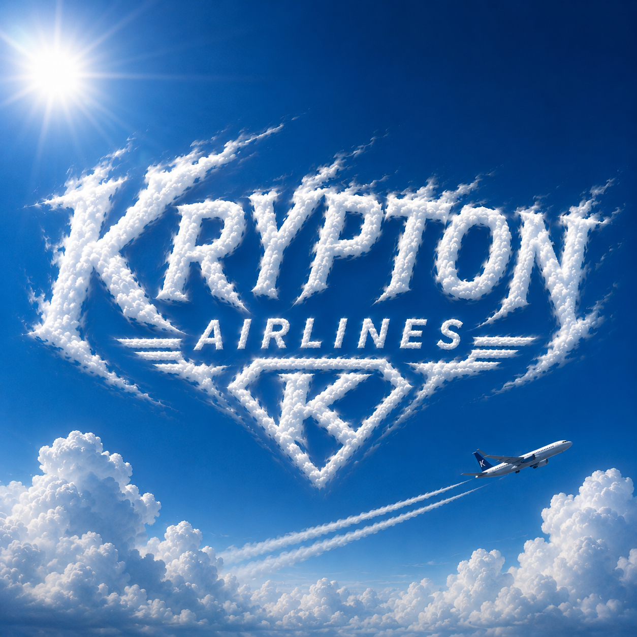 Krypton Airlines Logo